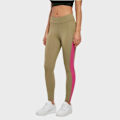 Miniatyrbild 2 av 4: Urban Classics Dam Color Block GT Leggings - khakigrön/lila - 3XL Kakigrön/lila XXXL