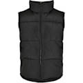 Miniatyrbillede 1 af 6: Jakke - Urban Classics - Block Puffer - Sort - Polstring - Høj krave svart/svart S