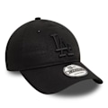 Miniatyrbillede 2 af 3: Caps - New Era - Los Angeles Dodgers Ess 9TWENTY - One size - Sort farve - Ikonisk logo Svart