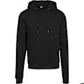 Miniatyrbild 1 av 6: Hoodie - Urban Classic - Basic Terry - Känguruficka - Långa ärmar - Maximal komfort svart jag