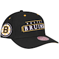 Miniatyrbillede 1 af 3: Casquette Snapback LOFI PRO Boston Bruins - MITCHELL & NESS - Hvid/Sort - 100% Polyester Svart