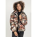 Miniatyrbillede 1 af 6: Dameparka - Urban Classics - Boyfriend - Camouflage - Løs pasform - 100% Polyester kamouflage jag