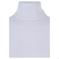 Miniatyrbillede 3 af 4: Pull col roulé dame - Urban Classics - Hvid - 70% Viskose - 30% Nylon - Lange ærmer Vit XL