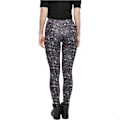 Miniatyrbillede 4 af 6: Leggings til kvinder - Urban Classics - Tech Mesh AOP - Fancy Print - Mesh Indsatser - Strækkomfort svart XXXXXL