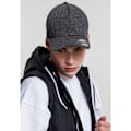 Pikkukuva 2 / 6: Lippis - Flexfit - Herringbone Melange - Musta - 80% Polyester - Unisex sort S / M