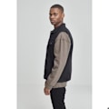 Miniatyrbillede 4 af 6: Jeanjakke - URBAN CLASSICS - Ærmeløs vest - Blå farve - Unisex - 100% bomuld svart XL