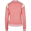 Miniatyrbillede 2 af 4: Veste dame Urban Classics inset college - rosa/hvid - M rosa/vit S
