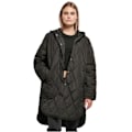 Pikkukuva 1 / 4: Urban Classics Ylipidemäinen Timantti Peitetty Naisten Takki - musta - L Svart XS