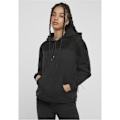 Miniatyrbillede 2 af 4: Sweatshirt - Urban Classics - Blonder indsats - Sort - Hætte - Lange ærmer Svart S