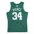 Miniatyrbillede 2 af 2: Maillot NBA - Mitchell & Ness - Paul Pierce - Boston Celtics 2007-08 - Grøn - Størrelse M/L Flerfärgad M