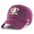 Miniatyrbillede 1 af 2: Justerbar kasket 47 Brand - CLEAN UP Anaheim Ducks blomme - 100% bomuld plommon