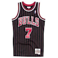 Miniatyrbild 1 av 4: M&N Swingman Toni Kukoc Chicago Bulls 1995-96 Mesh Jersey Svart M