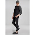 Pikkukuva 5 / 6: T-paita - Kaupunkiklassikko - Raglan 3/4 - Ruskea/Musta - Harmaa - Unisex brun/sort L