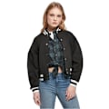 Miniatyrbillede 1 af 4: Blouson oversize dame Urban Classics College - sort - XS