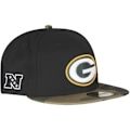 Miniatyrbild 3 av 3: Casquette 9FIFTY - New Era - Green Bay Packers - Svart Camo - One Size - Höst/Vinter svart kamouflage