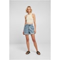 Miniatyrbillede 2 af 6: Dameblus - URBAN CLASSICS - Cropped GT - Tætsiddende - Offwhite - Behagelig äggskal XXXXXL