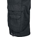 Pikkukuva 4 / 4: Lyhyet Cargo Miehet Urban Classics - Musta - Kaksoistaskut - 100% Puuvilla sort M