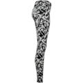 Miniatyrbillede 4 af 4: Legging dame Urban Classics Soft AOP GT - hvid/sort - 4XL hvid sort XXXL