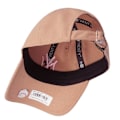 Miniatyrbillede 3 af 3: Casquette Dame New Era 9Twenty New York Yankees - Camel Beige Pink - 100% Polyester Kamel, beige, rosa