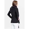 Miniatyrbillede 2 af 6: Cardigan til kvinder - Urban Classic - Basic - 2 lommer - Snøre - Molleton 300g/m² svart jag