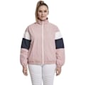Miniatyrbillede 1 af 4: Joggingjakke - Urban Classics - 3-Tone Crinkle Jakke - Rosa - Langærmet - Åndbar Lyserød S