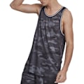 Miniatyrbild 2 av 3: Tanktop - Urban Classics - MESH - Mörkgrå kamouflage - 100% polyester - Lös passform Grå S