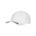 Miniatyrbillede 1 af 6: Casquette - Flexfit - Pinstripe - Flexfit-teknologi - UV-beskyttelse - Urban stil sort hvid S / M