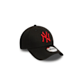 Miniatyrbillede 3 af 5: Kasket - New Era - New York Yankees The League Essential 9FORTY - Sort - Justerbar - 100% bomuld Svart M/L