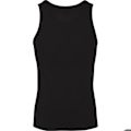 Miniatyrbillede 1 af 5: Tanktop - Urban Classic - 2-pak - Seamless - Sort - Unisex - Rund hals sort XL