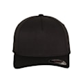 Miniatyrbillede 3 af 6: Kasket - Flexfit - 5 panel - Sort - Unisex - Sommer sort S / M