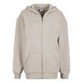 Miniatyrbillede 1 af 4: Urban Classics Oversized hoodie med lynlås til kvinder - M
