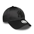 Pikkukuva 3 / 4: Naisten New Era 9Forty -lippis - SATIN New York Yankees musta svart