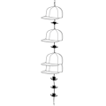 Pikkukuva 1 / 4: Lippuvarasto - Flexfit - CapRack - 12 klipsiä - Jopa 36 lippua - Säätömahdollisuus
