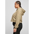 Miniatyrbillede 4 af 6: Hættetrøje - Urban Classics - Oversize - Khaki farve - Lange ærmer - Dame store størrelser kaki XXXXXL