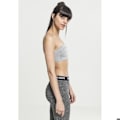 Miniatyrbillede 6 af 6: Bandeau top dame - Urban Classic - Sort - Fuchsia - Uden stropper - Rynket på siden rosafuchsia M