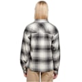 Miniatyrbillede 3 af 4: Oversize ternet skjorte til kvinder Urban Classics GT - hvid/sort - 2XL vit svart XXXXXL