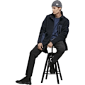 Miniatyrbillede 4 af 4: Urban Classics - SHERPA Vinter Zip Jakke Marin M