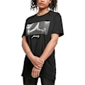 Miniatyrbillede 1 af 4: T-shirt til kvinder - Mister Tee - Bede hænder - Sort - Korte ærmer - 100% bomuld Svart jag