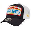 Miniatyrbillede 1 af 4: Trucker cap - NEW ERA - Santa Monica - sort og blå - begrænset udgave 2022 - justerbar svart och blått