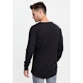 Miniatyrbillede 3 af 6: T-shirt - Urban Classic - Lang Formet - 100% bomuld - Langærmede - Loose fit sort S