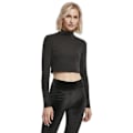 Pikkukuva 1 / 4: Urban Classics Organic pitkähihainen poolopaita naisille - musta - XL sort XL