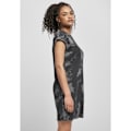 Miniatyrbillede 4 af 4: T-shirt kjole, blegnet, dame Urban Classics Sort/gra XL