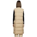Miniatyrbillede 3 af 6: Lang jakke til kvinder - Urban Classics - Lang vest - 100% polyester - Høj krave - Lomme i siden våtsand S