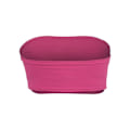 Miniatyrbillede 1 af 6: Bandeau top dame - Urban Classic - Sort - Fuchsia - Uden stropper - Rynket på siden rosafuchsia XS