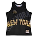 Miniatyrbillede 1 af 3: Trøje - New York Knicks - Big Face 4.0 - 100% Poly Mesh - Sort - Mand Svart M