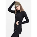 Miniatyrbillede 1 af 6: Hoody - Urban Classics - ATHLETIC INTERLOCK - Sort - Lange ærmer - Hættekrave sort S