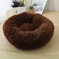 Pikkukuva 1 / 5: Pyöreä plushi lemmikkipesä Dark brown Outer diameter 40cm