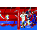 Miniatyrbild 3 av 5: Samlingen av fotbollsstjärnekort rymmer 432 VM Messi Ronaldo-kort Jiugongge 3D Dynamic 8