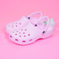 Pikkukuva 1 / 5: Unisex - Aikuisten Klompit Rakastajille Sandaalit Ja Tossut Koti Vapaa-aikaan Light Pink Star M4W6/36 size