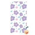 Pikkukuva 1 / 6: Kannettava Imuva Fleece-Rantapyyhe Ei-Tarttuva Aikuisten Kylpypyyhe 紫色小花